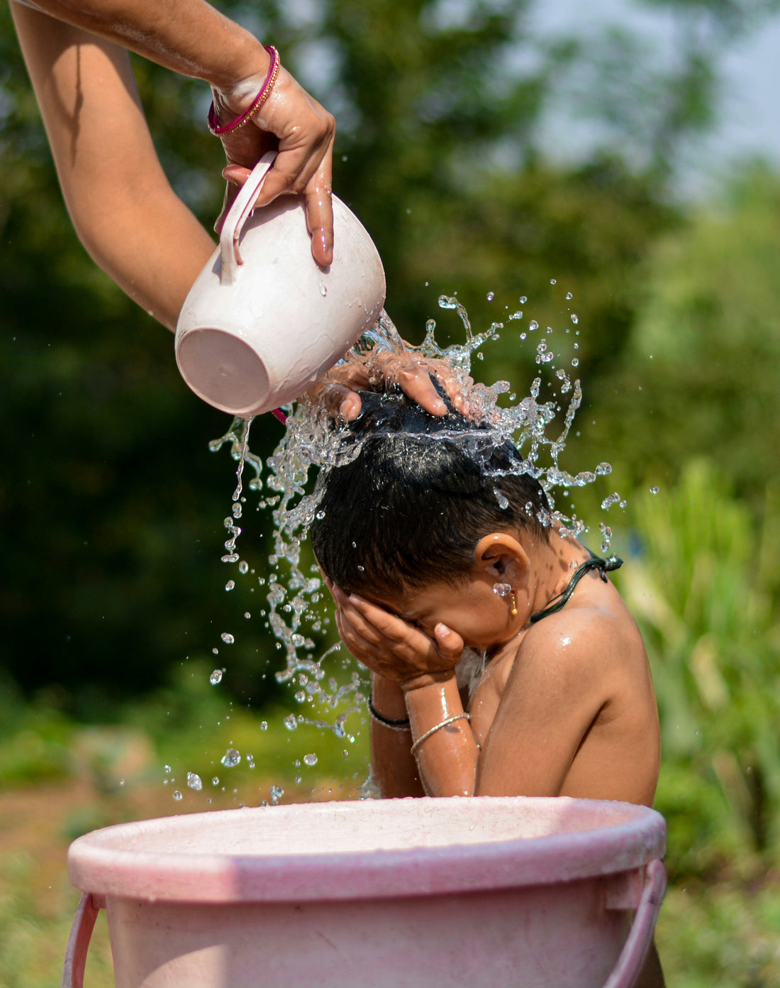 How to wash your Baby's hair